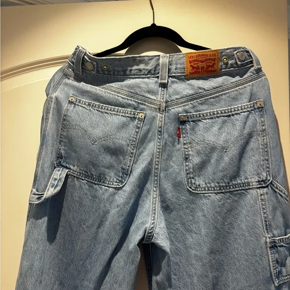 Levis Cinch Baggy Women's Jeans - Light Blue - Picture 9 of 11